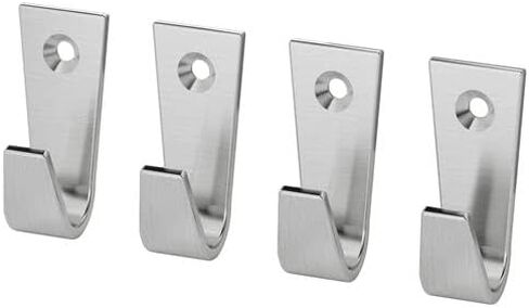 ايكيا - BLECKA خطاف، مطلي بالنيكل (X4) 1 1/2 بوصة in Kuwait