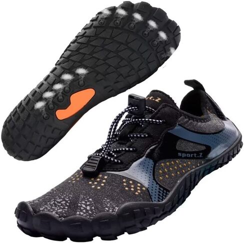 Ansbowey Water Shoes Mens Womens Quick-Dry Lightweight Barefoot Athletic Shoes for Beach Walking, Stream Trekking, Swimming Pool, Snorkeling, Driving, Jogging, Boating in Saudi Arabia
