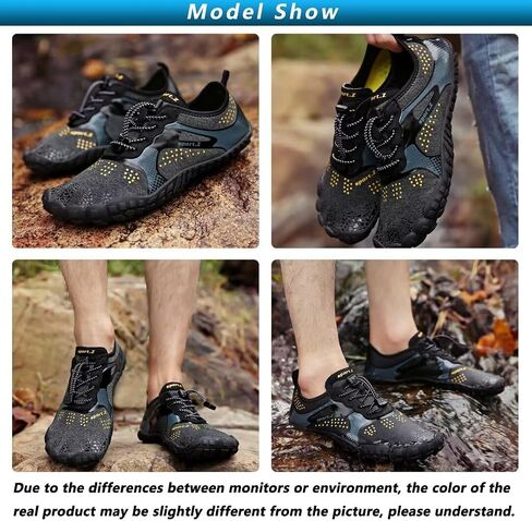 Ansbowey Water Shoes Mens Womens Quick-Dry Lightweight Barefoot Athletic Shoes for Beach Walking, Stream Trekking, Swimming Pool, Snorkeling, Driving, Jogging, Boating in Saudi Arabia