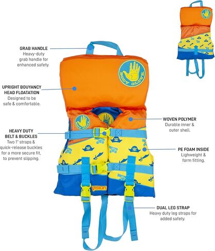 Body Glove Vision Child and Youth Coast Guard Approved PFD Life Vests in Saudi Arabia
