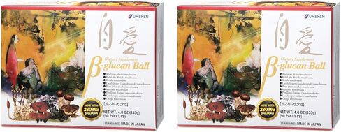 Beta Glucan - Immune Boost, Mushroom Extract, Dietary Supplement, 30 Packets, 1 Month Supply in Saudi Arabia