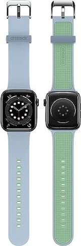 OtterBox All Day Band for Apple Watch 42mm/44mm/45mm - Fresh Dew (Grey/Light Green) in Kuwait