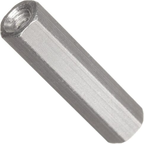 Small Parts Hex Standoff, Aluminum, Plain Finish, Female, Right Hand, #8-32 Screw Size, 3/4" Length (Pack of 25) in Saudi Arabia
