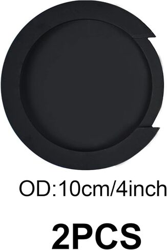 2 حزمة من غطاء فتحة الصوت من المطاط الناعم مقاس 4 بوصات للجيتار الصوتي، تقليل ردود الفعل لغطاء فتحة الصوت للجيتار الصوتي in Kuwait