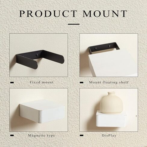 Freezing point Small Floating Shelf,Mini Wall Shelves for Kitchen Bedroom Living Room Bathroom Wall Decor Plant Display Collectibles Corner Decorative Storage Tiny Black in Saudi Arabia