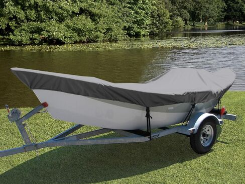 TAYLOR MADE PRODUCTS 70000 Boatguard Trailerable Universal Boat Cover (Fits Boats 15"-17' Long x 85" Wide), Gray in Saudi Arabia