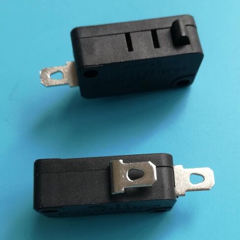 KW7-0 2Pins 16A 125V/250VAC 1NO Electric Microswitch Micro Switches for Microwave Oven Welding Gun Induction Cooker, 6-Pack in Kuwait