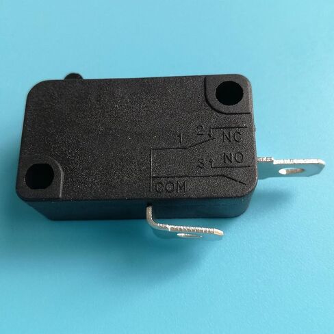 KW7-0 2Pins 16A 125V/250VAC 1NO Electric Microswitch Micro Switches for Microwave Oven Welding Gun Induction Cooker, 6-Pack in Saudi Arabia
