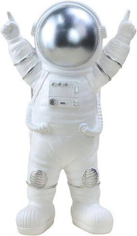 Colias Wing Astronaut Statues Sculpture Figurine Ornament Home Arts and Crafts Desktop Accessories Tabletop Decoration-Stand in Saudi Arabia