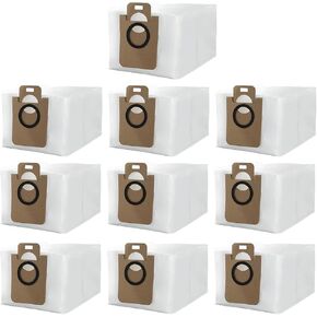 10 Pack Dust Bgas Only for iHome AutoVac Nova S1 Pro Robot Vacuum Cleaner iHRVS1PRO-3BLK, Replacement 10 Vacuum Bags