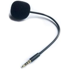 Replacement 3.5mm Game Mic Boom for SteelSeries Arctis 1 Wireless & Wired Both Work