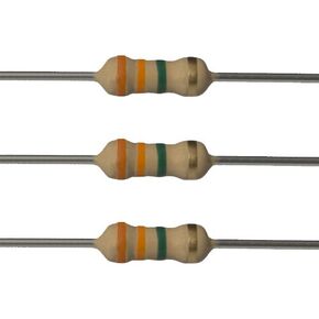 250EP5143M30 3.3M Ohm Resistors, 1/4 W, 5% (Pack of 250)