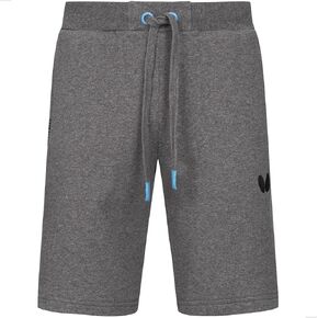 Butterfly Unisex Meranji Shorts – Athletic, Soft, Comfortable, Cotton-Blend, Table Tennis Shorts in Dark Grey