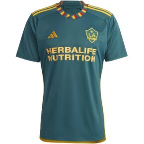 adidas LA Galaxy Men's Away Jersey 23/24 (US, Alpha, Large, Regular, Regular, Polyester)