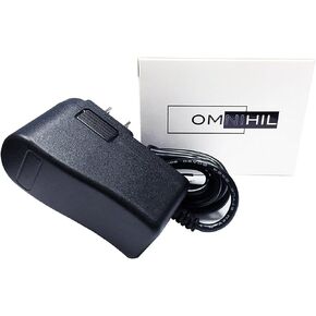 Omnihil AC Adapter Compatible with CASIO LK-170, LK-175, LK-260 Keyboards