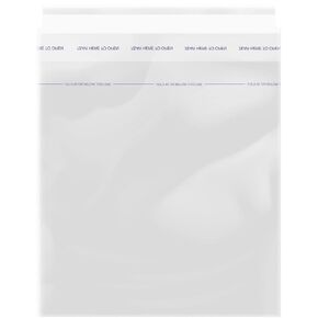 DMI Packaging Bags, 250 Industrial Strong Clear Poly Bag, 24 x 31.75 Inches, Strong Seal, Tamper Evident