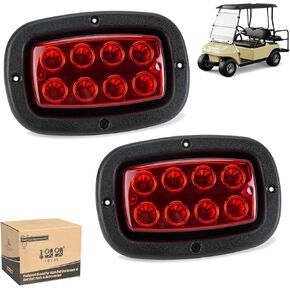 10L0L Golf Cart Taillight Kit for Yamaha G14 G16 G19 G22 Club Car DS,Golf Cart Rear Tail Light Brake Light OEM: 1017035