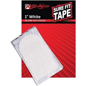KR Strikeforce Premium Sure Fit Tape White Pack of 30-1 Inch
