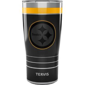 Tervis NFL Pittsburgh Steelers-Night Game Insulated Tumbler, 30oz, Stainless Steel