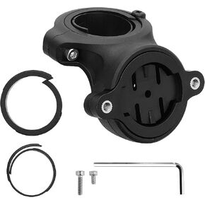 kwmobile Bike Mount Compatible with Garmin Varia RTL510 / Varia RTL515 / Varia RVR315 / Edge 540 Mount - Seat Holder for GPS or Rear Light - Black