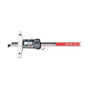 Starrett 3753A-6/150 Electronic Depth Gage without Output 6-inch, 0005-inch Resolution, 0-6-inch Range