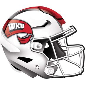 Fan Creations NCAA Western Kentucky Hilltoppers Unisex Western Kentucky Authentic Helmet, Team Color, 12 inch