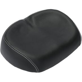 Garneck No Nose Bike Saddle Noseless Bike Seat Waterproof Bike Seat Comfortable Replacement Bike Saddle (Black)