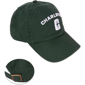 Desert Cactus University of North Carolina Charlotte Baseball Hat UNCC Forty Niners 49ers Embroirderd Cap Adult (Style D) Green