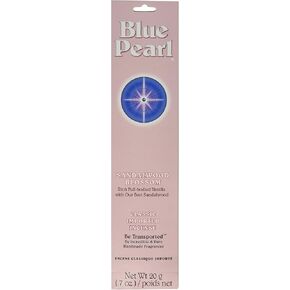 Blue Pearl Classic Fragrance Incense, Sandalwood Blossom, 20 Gram