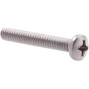 Prime-Line 9126784 Machine Screws, Pan Head, Phillips Drive, #6-32 X 1 in, Grade 18-8 (25 Pack)