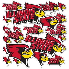 Desert Cactus Illinois State University Stickers Redbirds ISU Vinyl Decals Laptop Water Bottle Car Scrapbook T1 (Type 1-1)