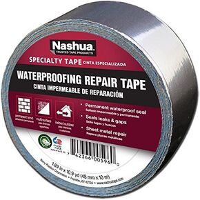Nashua 361-11 Waterproofing Repair Tape: 2 in. x 32.8 ft. (Aluminum) by Nashua