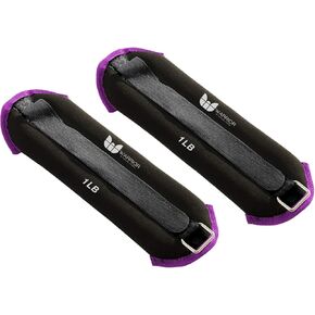 Warrior Adjustable Length Ankle Wrist Weights Pair for Arm and Leg Exercise, Aerobics, Walking, Running, Physical Therapy and Fitness Cardio Strength Training