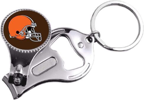 aminco NFL unisex-adult Nfl Multi-function Keychain Includes: Nail Clipper, Nail File and Bottle Opener in Saudi Arabia