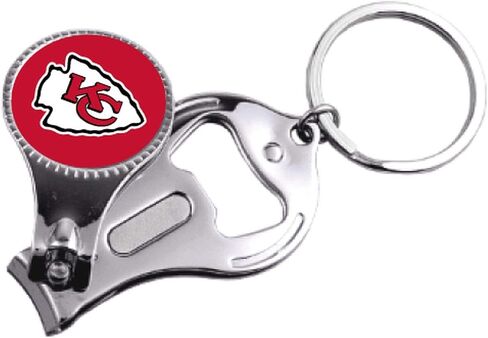aminco NFL unisex-adult Nfl Multi-function Keychain Includes: Nail Clipper, Nail File and Bottle Opener in Saudi Arabia