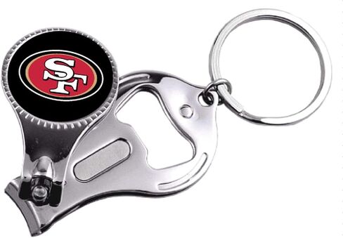 aminco NFL unisex-adult Nfl Multi-function Keychain Includes: Nail Clipper, Nail File and Bottle Opener in Saudi Arabia