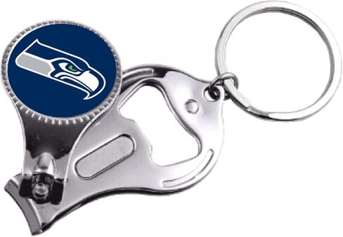 aminco NFL unisex-adult Nfl Multi-function Keychain Includes: Nail Clipper, Nail File and Bottle Opener in Saudi Arabia