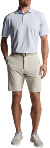 شورت جولف رجالي من PETER MILLAR أداء هجين من شاكلفورد - رملي 32 in Kuwait