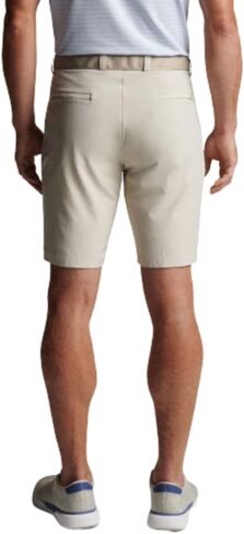 شورت جولف رجالي من PETER MILLAR أداء هجين من شاكلفورد - رملي 32 in Kuwait