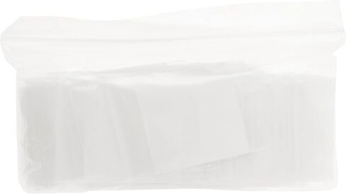 Plymor 1.5" x 2" (Pack of 100), 2 Mil with White-Block Zipper Reclosable Plastic Bags in Saudi Arabia
