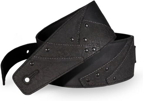 "Overland Full Grain Leather Guitar Strap For Electric, Acoustic, and Bass Guitars in Saudi Arabia