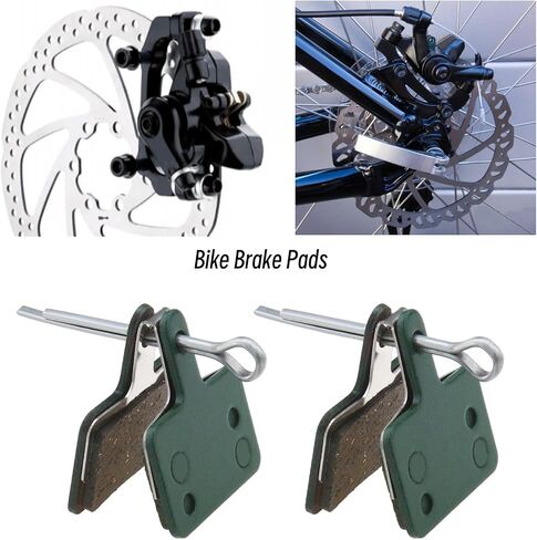 eMagTech زوجان من وسادات فرامل قرص الدراجة البديلة المتوافقة مع Tektro المتوافقة مع Shimano المتوافقة مع وسادات فرامل Deore الراتنج in Saudi Arabia