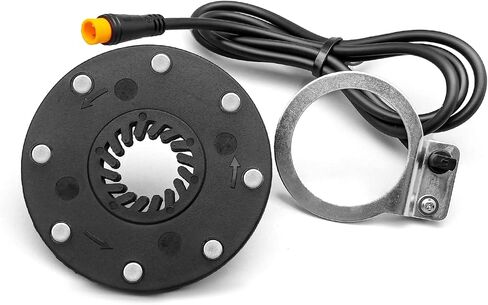 Elecrtic Bicycle KT PAS 8 Magnets Speed Sensor Ebike Power Pedal Assist Sensor System Assistant SM/Waterproof Plug for Ebike Conversion Kit in Saudi Arabia