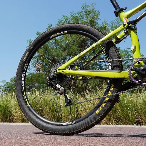 Corki Cycles TOPO Mountain Bike Wheels, 26’’27.5’’ 29’’x1.5-2.6 Inch (Thru Axle, Dual Disc Brake, Aluminum Alloy) in Saudi Arabia