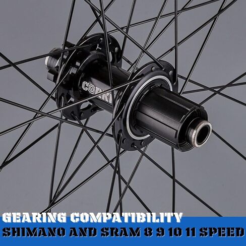 Corki Cycles TOPO Mountain Bike Wheels, 26’’27.5’’ 29’’x1.5-2.6 Inch (Thru Axle, Dual Disc Brake, Aluminum Alloy) in Saudi Arabia