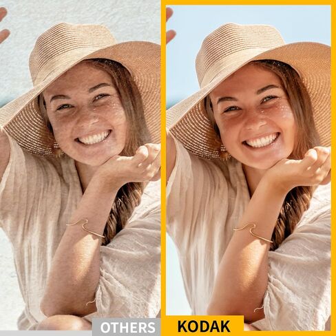 KODAK Mini Shot 2 ERA 2x3 Instant Camera, Photo Printer, 8 Sheets, Black | Bluetooth, iPhone & Android Smartphone Compatible, 13MP Camera, Retake Before Printing, Water, Fingerprint & Fade Resistant in Saudi Arabia