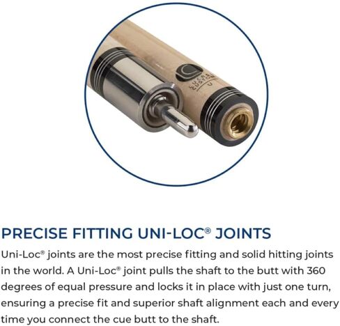 عصا حمام السباحة من خشب القيقب الأسود والمجعد من لوكاسي مع حلقات ذات نطاقات من خشب الكوكوبولا وخشب الثعبان in Kuwait