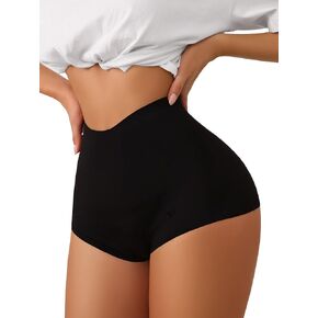 WDIRARA Women's High Waisted Shapewear Panty Butt Lifter Tummy Control Underwear