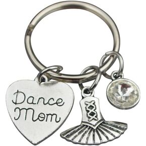 Infinity Collection Dance Mom Jewelry, Dance Mom Keychain, Dance Mom Keychain - Gift For Dance Moms