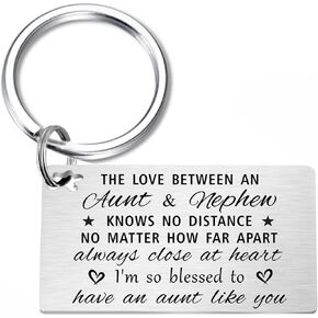 Aunt Gifts from Niece, Aunt Gifts from Nephew, Auntie Keychain